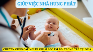 người trông trẻ tại TPHCM